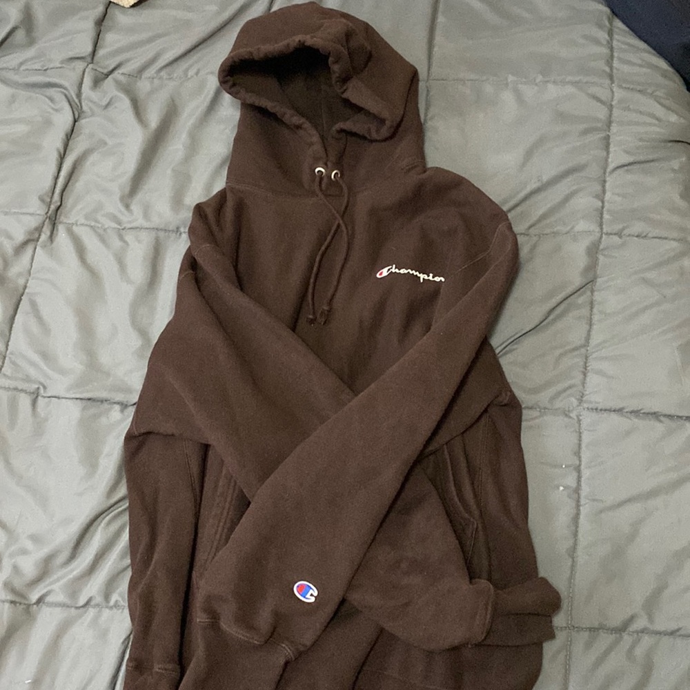Mens Champion Reverse Weave Hoodie